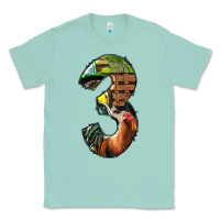 Seafoam farm life alphabet numbers 3 Classic Tee - BundleAndBundleShop