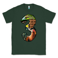 Sports Green farm life alphabet numbers 3 Classic Tee - BundleAndBundleShop