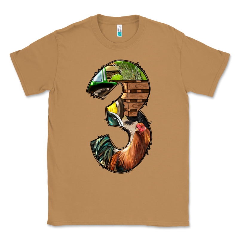 Farm Life Alphabet Numbers 3 Classic Tee by BundleAndBundleShop | Teevron