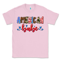 Bubblegum Pink American babe Classic Tee - AdoDesignShop
