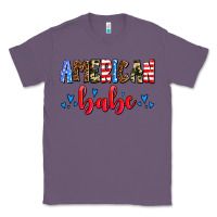 Lavender American babe Classic Tee - AdoDesignShop