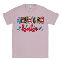 Lilac American babe Classic Tee - AdoDesignShop