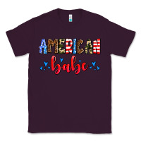 Plum American babe Classic Tee - AdoDesignShop