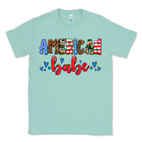 Seafoam American babe Classic Tee - AdoDesignShop