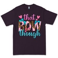 Plum that bow though Premium Tee - texasbilliewilder