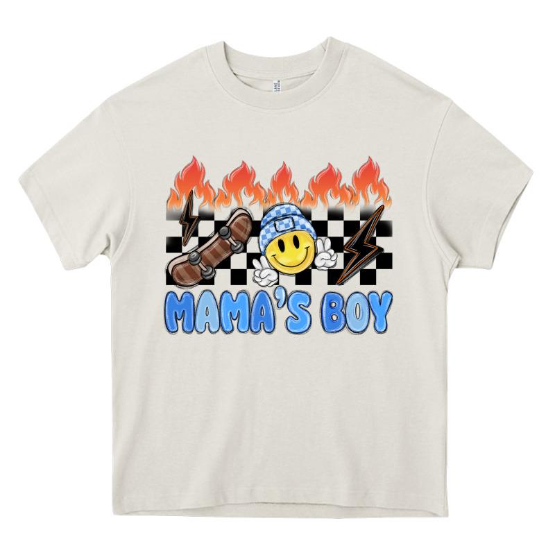 Mama's Boy Heavy Core Tee by MaliasSmallBusiness | Teevron