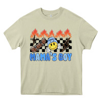 Mossy mama's boy Heavy Core Tee - MaliasSmallBusiness