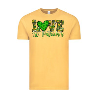 Vintage Mustard love st patrick s heart Vintage Tee - JahusDesignShop