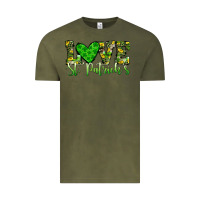 Vintage Olive love st patrick s heart Vintage Tee - JahusDesignShop