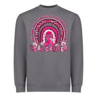 Heal Cancer Rainbow Heavyweight Sweatshirt | Teevron