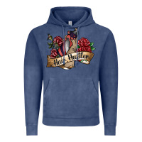 Vintage Denim hair hustler spray Vintage Hoodie - SublimationCraftShop