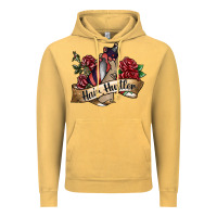 Vintage Mustard hair hustler spray Vintage Hoodie - SublimationCraftShop