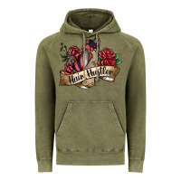 Vintage Olive hair hustler spray Vintage Hoodie - SublimationCraftShop