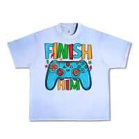 Grape Ice finish him Urban Heavy Tee - JahusDesignShop