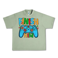 Oil Green finish him Urban Heavy Tee - JahusDesignShop