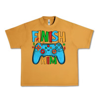 Peanut Butter finish him Urban Heavy Tee - JahusDesignShop
