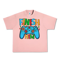Salmon finish him Urban Heavy Tee - JahusDesignShop