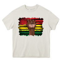 Cream june juneteenth Heavy Core Tee - Artiststas