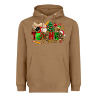 Toasted Coconut christmas  teacher Heavyweight Hoodie - MaliasSmallBusiness