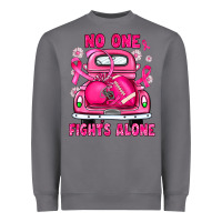 Storm breast cancer no one fights alone truck football Heavyweight Sweatshirt - JahusDesignShop