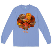 Colony Blue thanksgiving turkey Long Sleeve Tee - AdoDesignShop