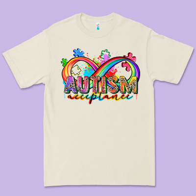Autism Acceptance Premium Tee Designed By Zillion Design Studio