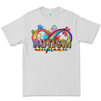 Dove Grey autism acceptance Premium Tee - Zillion Design Studio