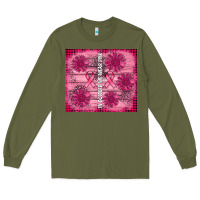 Army Green in october we wear pink Long Sleeve Tee - AdoDesignShop