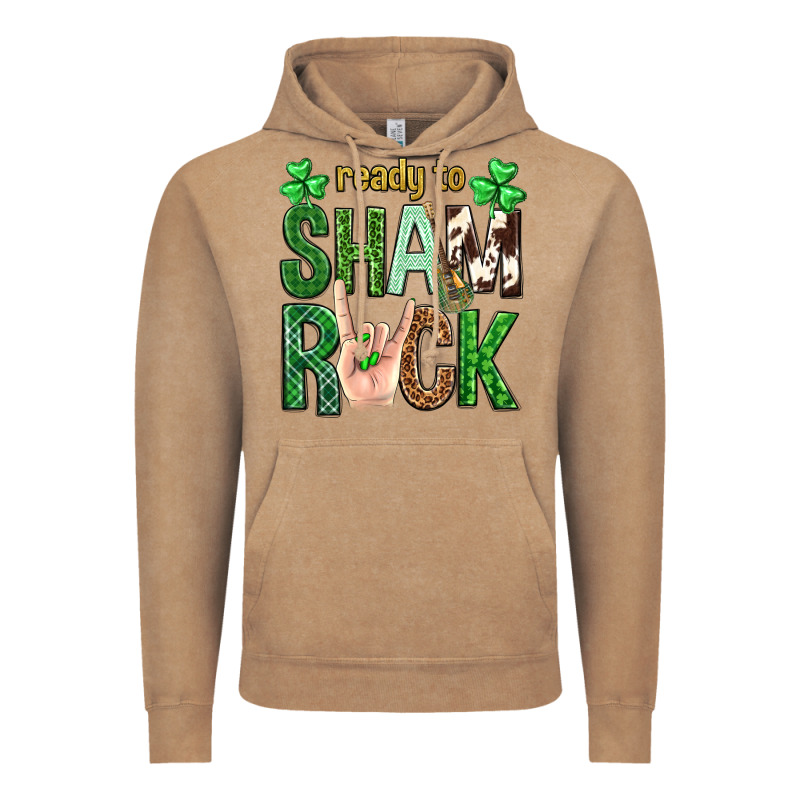 Ready To Shamrock St. Patrick's Day Vintage Hoodie by Neo Western | Teevron