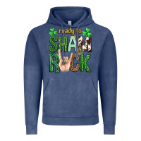 Vintage Denim Ready to shamrock St. Patrick's Day Vintage Hoodie - Neo Western