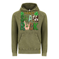 Vintage Olive Ready to shamrock St. Patrick's Day Vintage Hoodie - Neo Western