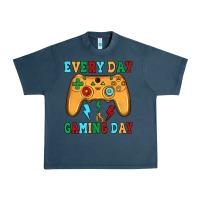 Midnight Navy every day is gaming day Urban Heavy Tee - JahusDesignShop