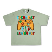 Oil Green every day is gaming day Urban Heavy Tee - JahusDesignShop