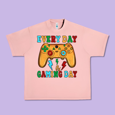 Every Day Is Gaming Day Urban Heavy Tee Designed By Jahusdesignshop