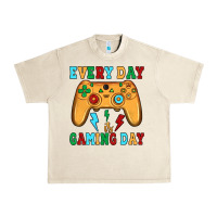 Sandshell every day is gaming day Urban Heavy Tee - JahusDesignShop