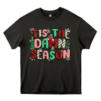 Asphalt 'tis the damn season Heavy Core Tee - MaliasSmallBusiness