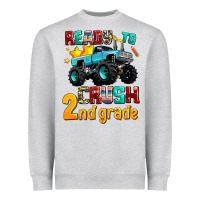 Heather Grey ready to school crush 2nd grade Heavyweight Sweatshirt - AdoDesignShop