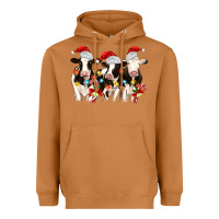 Meerkat christmas three cows Heavyweight Hoodie - MaliasSmallBusiness