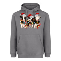 Storm christmas three cows Heavyweight Hoodie - MaliasSmallBusiness