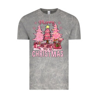Cloud Rock pink merry christmas bbs Vintage Tee - BundleAndBundleShop