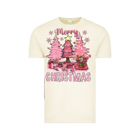 Vintage Arctic pink merry christmas bbs Vintage Tee - BundleAndBundleShop