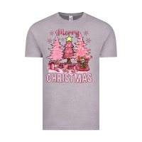 Vintage Zinc pink merry christmas bbs Vintage Tee - BundleAndBundleShop