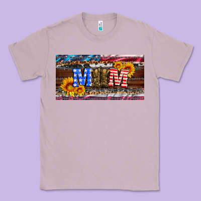 Soldier Mom License  Plate Classic Tee Designed By Artiststas
