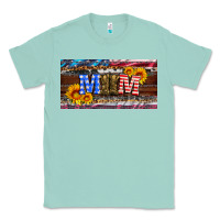 Seafoam soldier mom license  plate Classic Tee - Artiststas