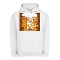 Pigment Lunar Rock keep calm and drink cold beer Urban Hoodie - TumblerDesignByShophia