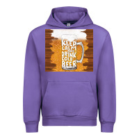 Tulip keep calm and drink cold beer Urban Hoodie - TumblerDesignByShophia
