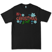 Black It's Christmas Y'all Season Winter Premium Tee - RanaPortraitStore