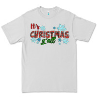 Dove Grey It's Christmas Y'all Season Winter Premium Tee - RanaPortraitStore