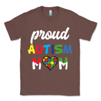 Chestnut Proud Autism Mom Mothers Day Gift Autism Awareness Classic Tee - CowhideDigitalArt