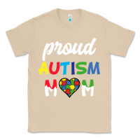 Mushroom Proud Autism Mom Mothers Day Gift Autism Awareness Classic Tee - CowhideDigitalArt
